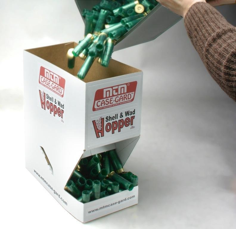 Buy MTM Case-Gard Shell & Wad Hopper - Holds 300 Empty 12 Ga Hulls & 500 Wads online