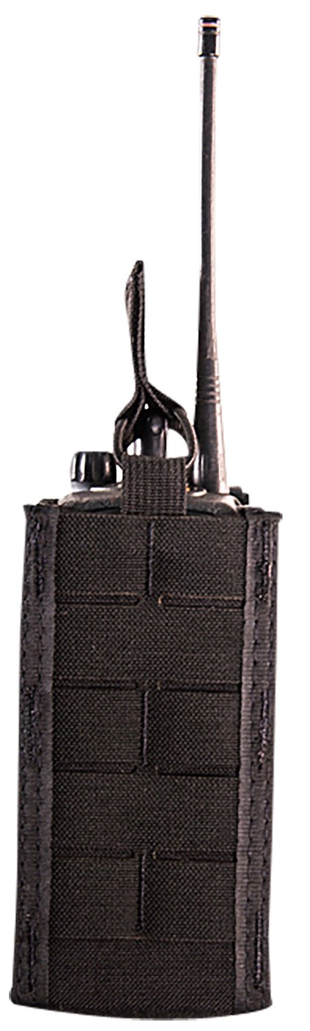 Buy High Speed Gear 41RD00BK Duty Radio Holder Black Nylon MOLLE Bungee online