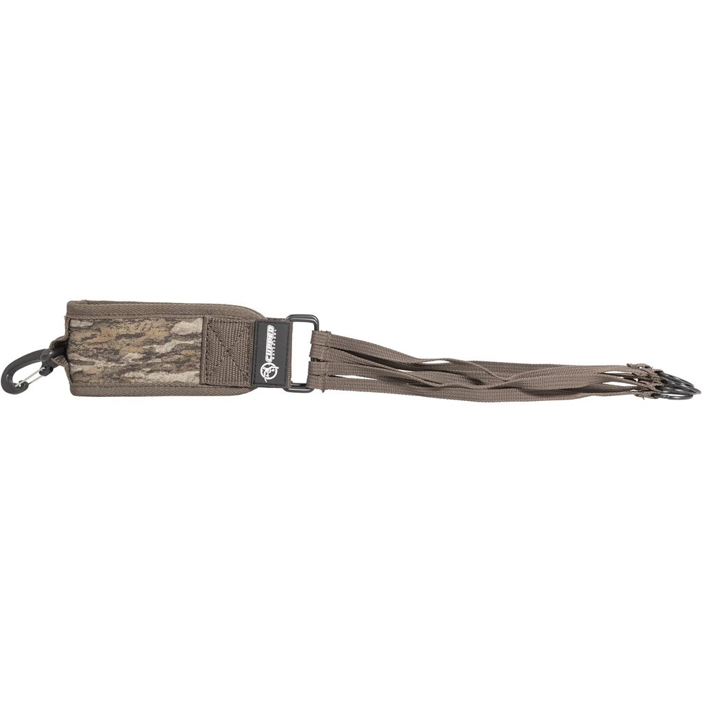 Cupped CU2308 Duck Strap, 8 Steel Loops, Mossy Oak Bottomlands Pattern