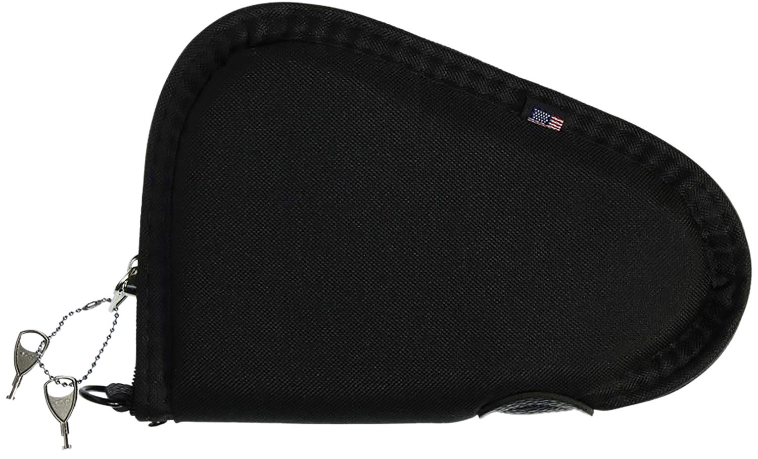 Allen 8" Locking Handgun Case Endura Fabric Black - Allen Company - BLACK