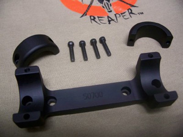 DNZ Products 50700 Scope Mount, Remington 7400/7600/750, Low, Black