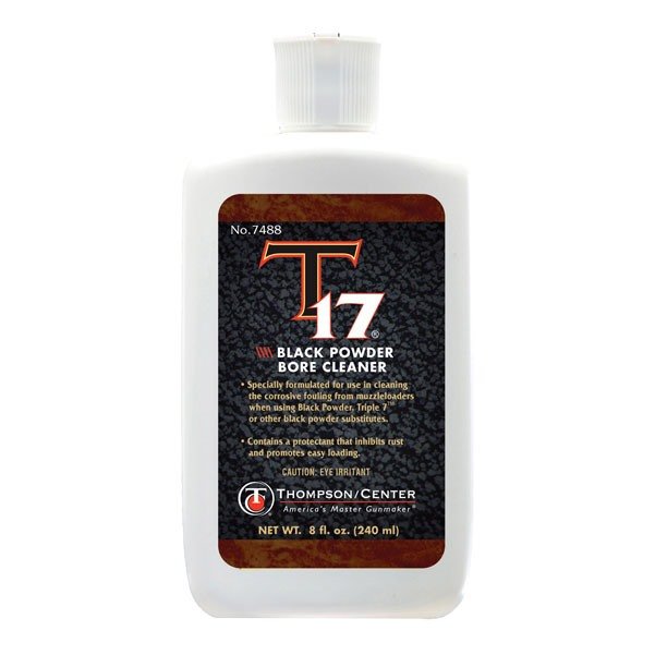 T/C 31007488 T17 Blackpowder Solvent Removes Brass/Copper/Lead Deposits 8 oz Squeeze Bottle