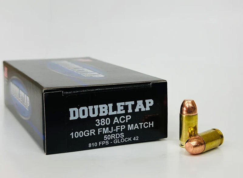 Buy DoubleTap Ammunition 380ACP100FMJ .380 ACP 100gr FMJ 50 Rounds online