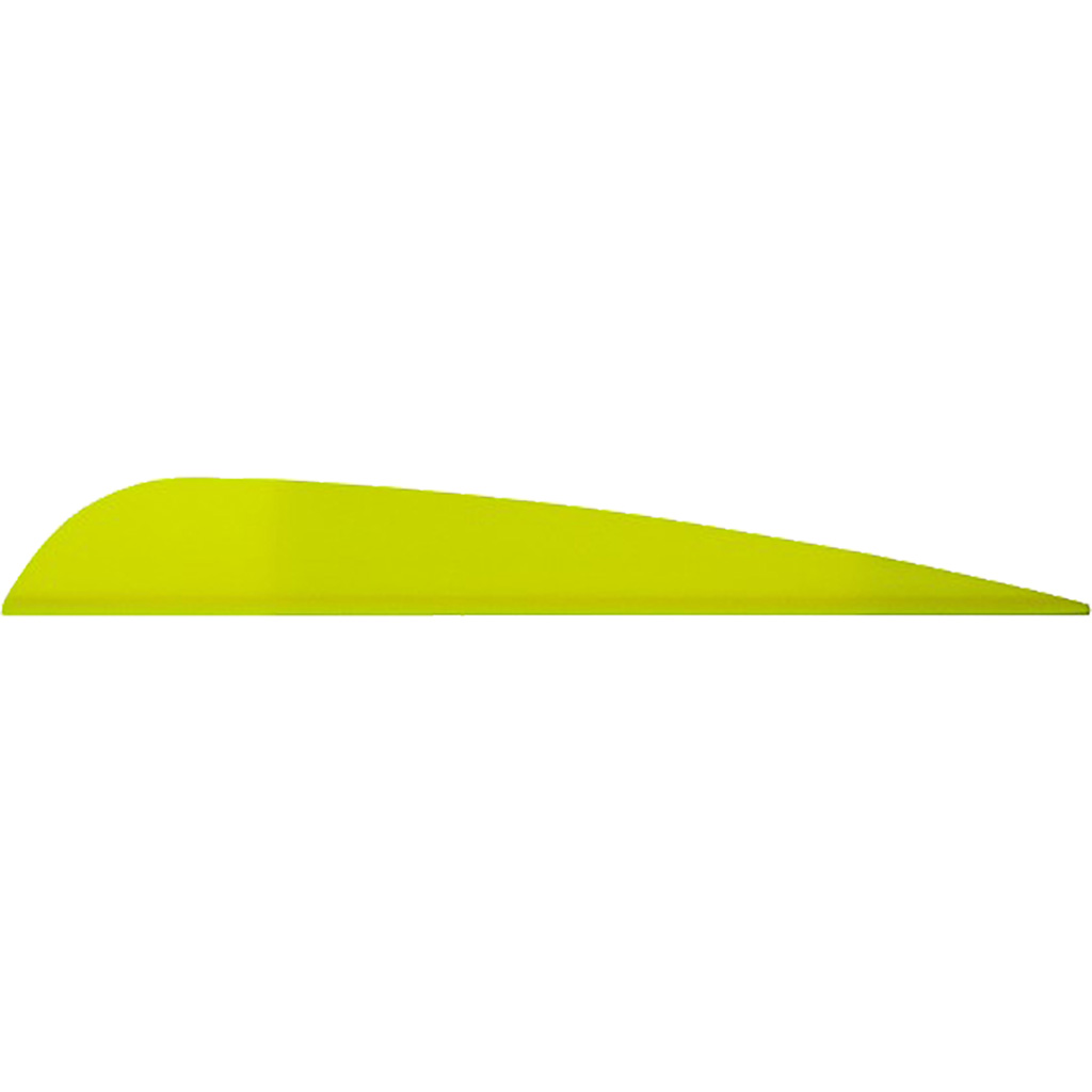AAE TRAD40YE50 Trad Vanes Yellow 4" 50pk High-Performance Archery Vane