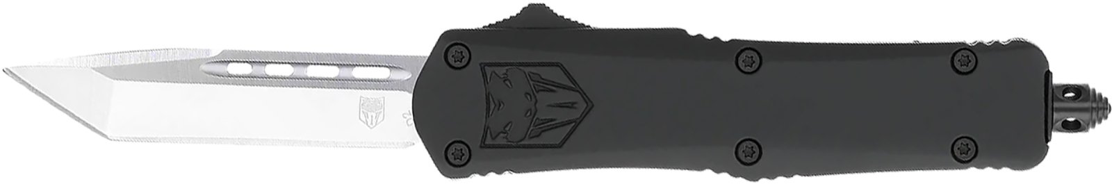 Buy CobraTec Knives Automatic Knife Tactical Folding 3.5" Blade Black online