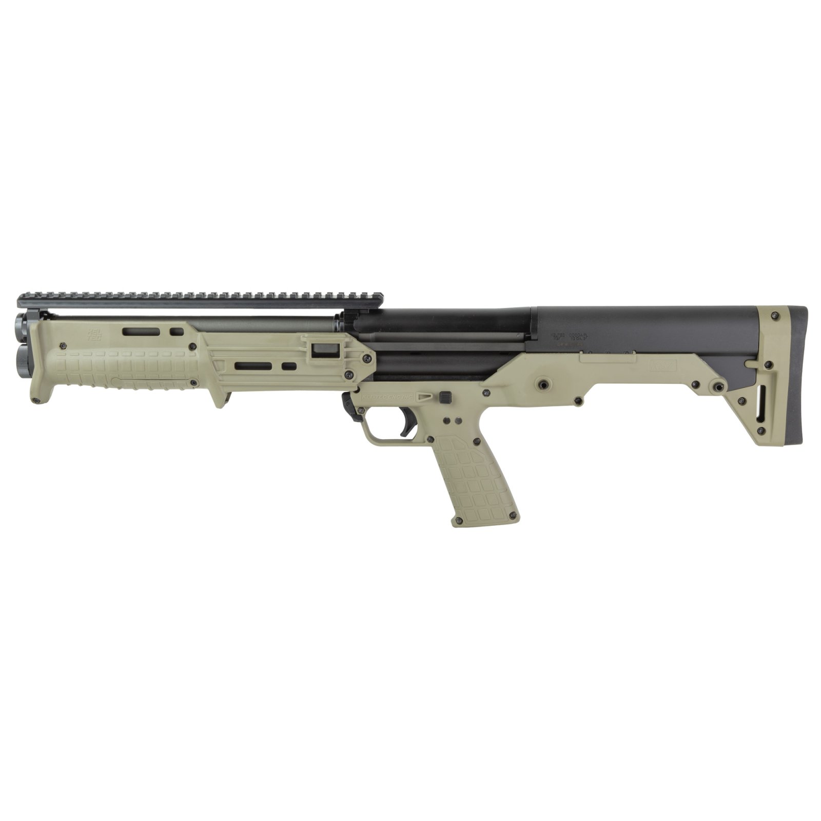 Kel-Tech KS7 Gen 2 Pump Shotgun 12ga 3 Chamber 7rd Capacity 18.5 Barrel Tan