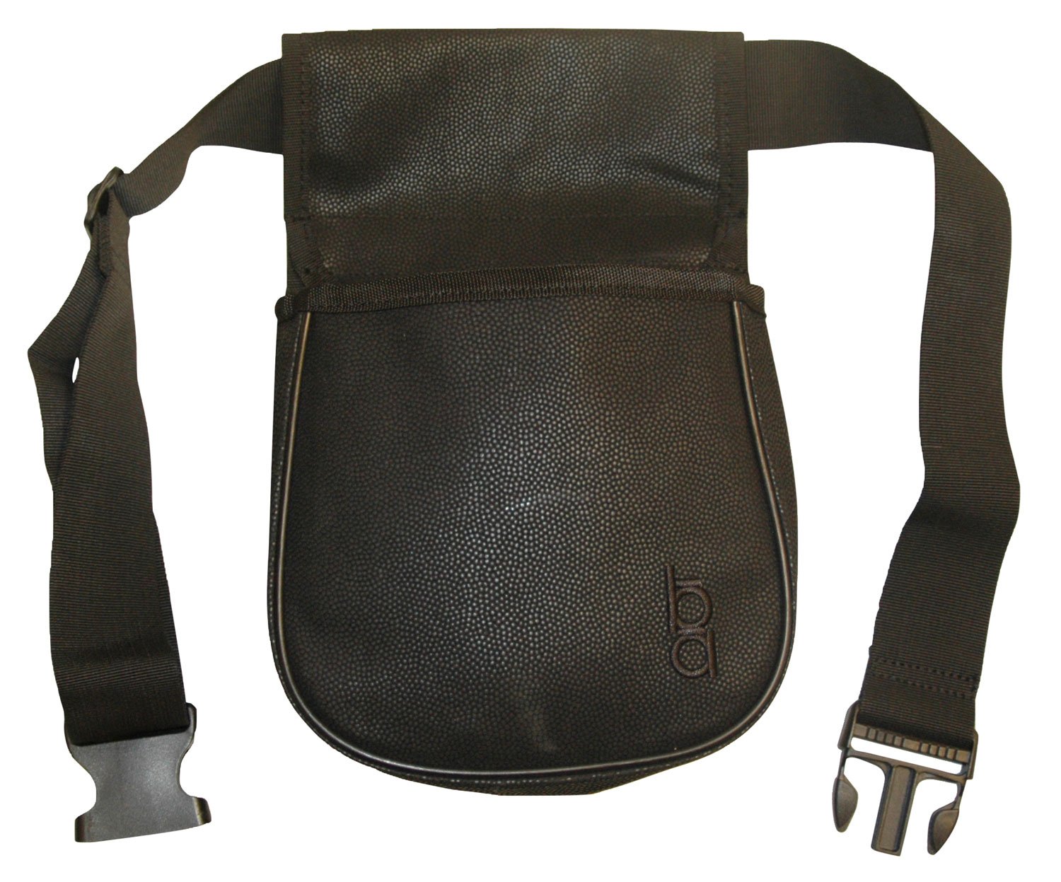 Boyt Bob Allen Classic Divided Shell Pouch w/ Belt 2-Compartment Black 23284