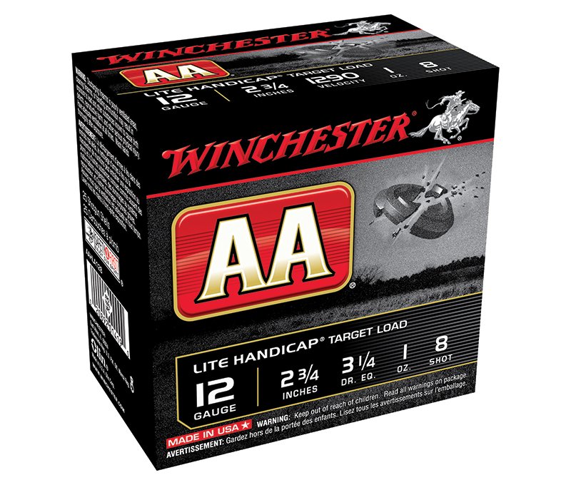 Winchester AAHLA128@ AALtHanicp 12Ga 2.75" 1oz #8 Shot - Winchester - 12 Gauge