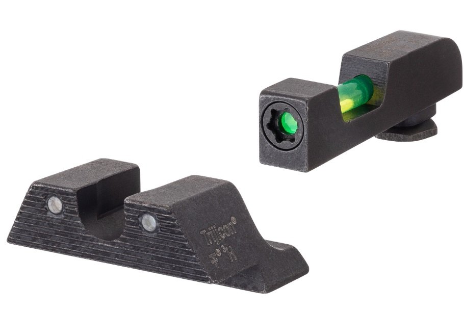 Buy Trijicon GL801C601102 Night Sight Set for Glock 17 19 22 45 Black Green online
