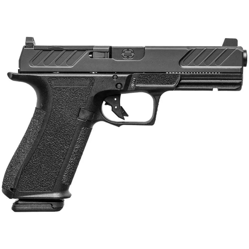 Shadow Systems DR920 9mm Pistol 4.5" Black Foundation Slide