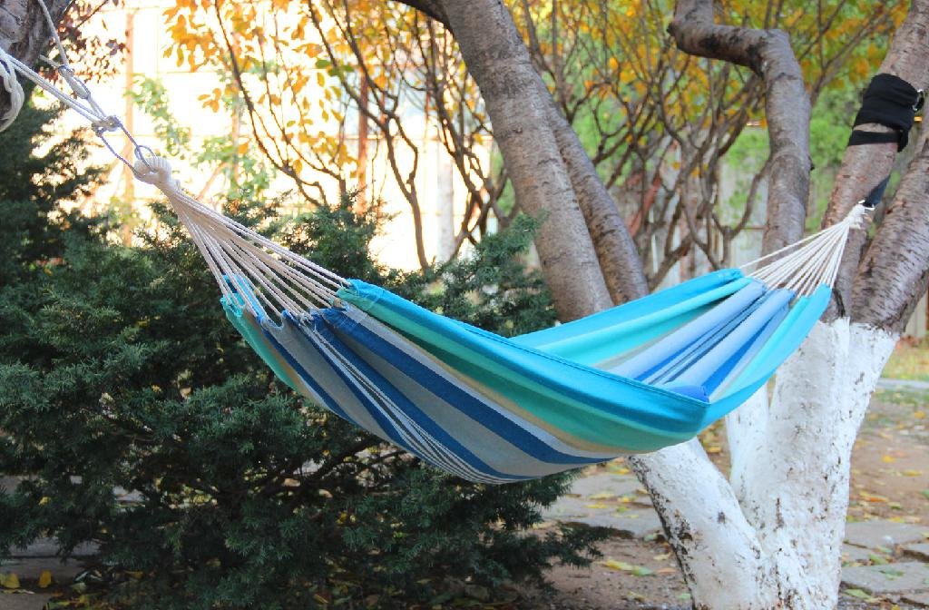 S/SPORT 30300-50 78 In x 31 In Cotton/Poly Hammock Blue 250 lb Cap