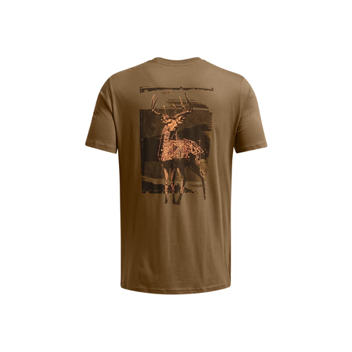 Men's UA Schematic White Tail Short Sleeve