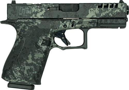 GLFA GL19 LGRY-BUNDLE STRIKER 9MM 4IN LICHEN-GRY - Great Lakes Firearms