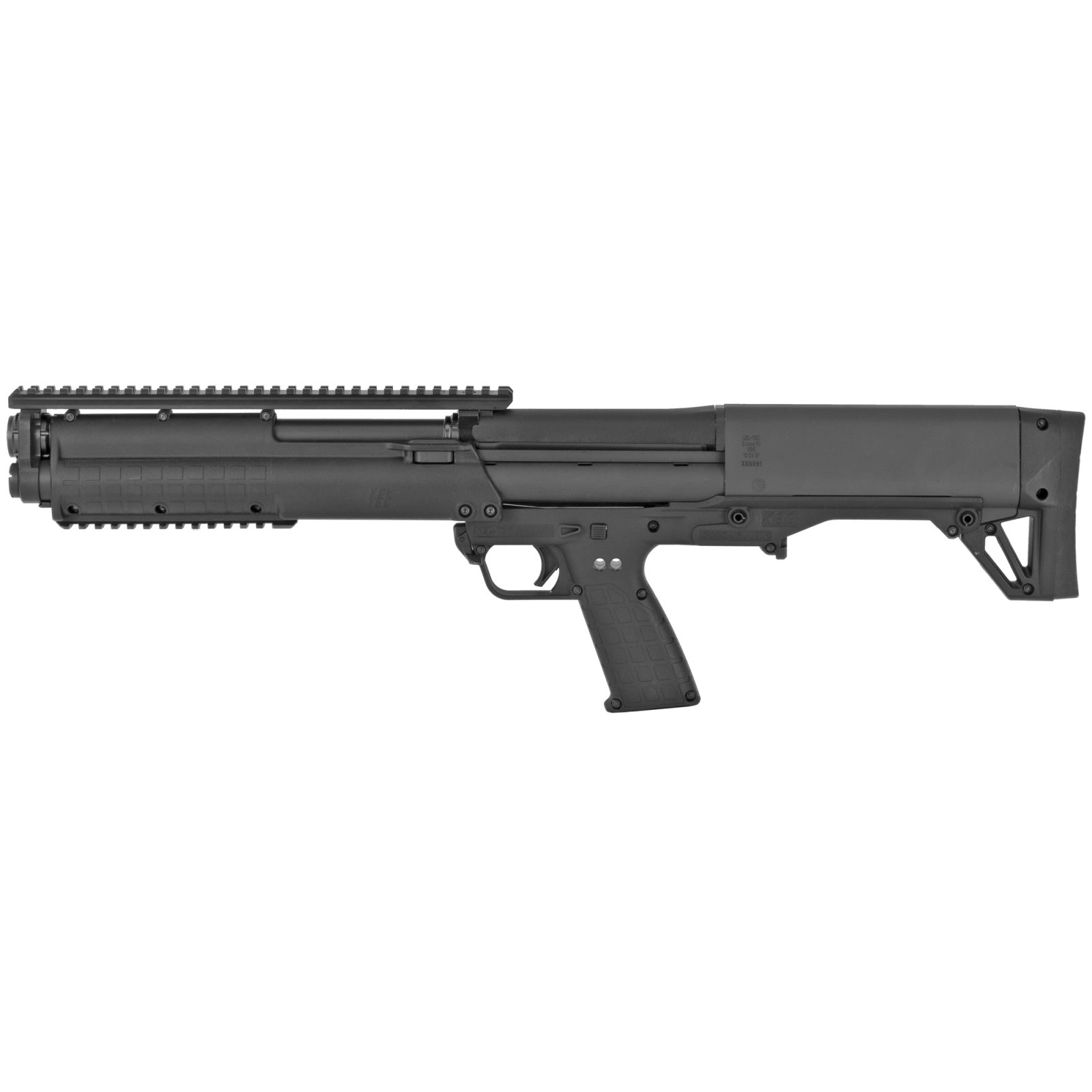 KelTec KSG 12 Ga Bullpup Pump Action Shotgun, 14rd Capacity, 18.5" Barrel, Black KSGBLK