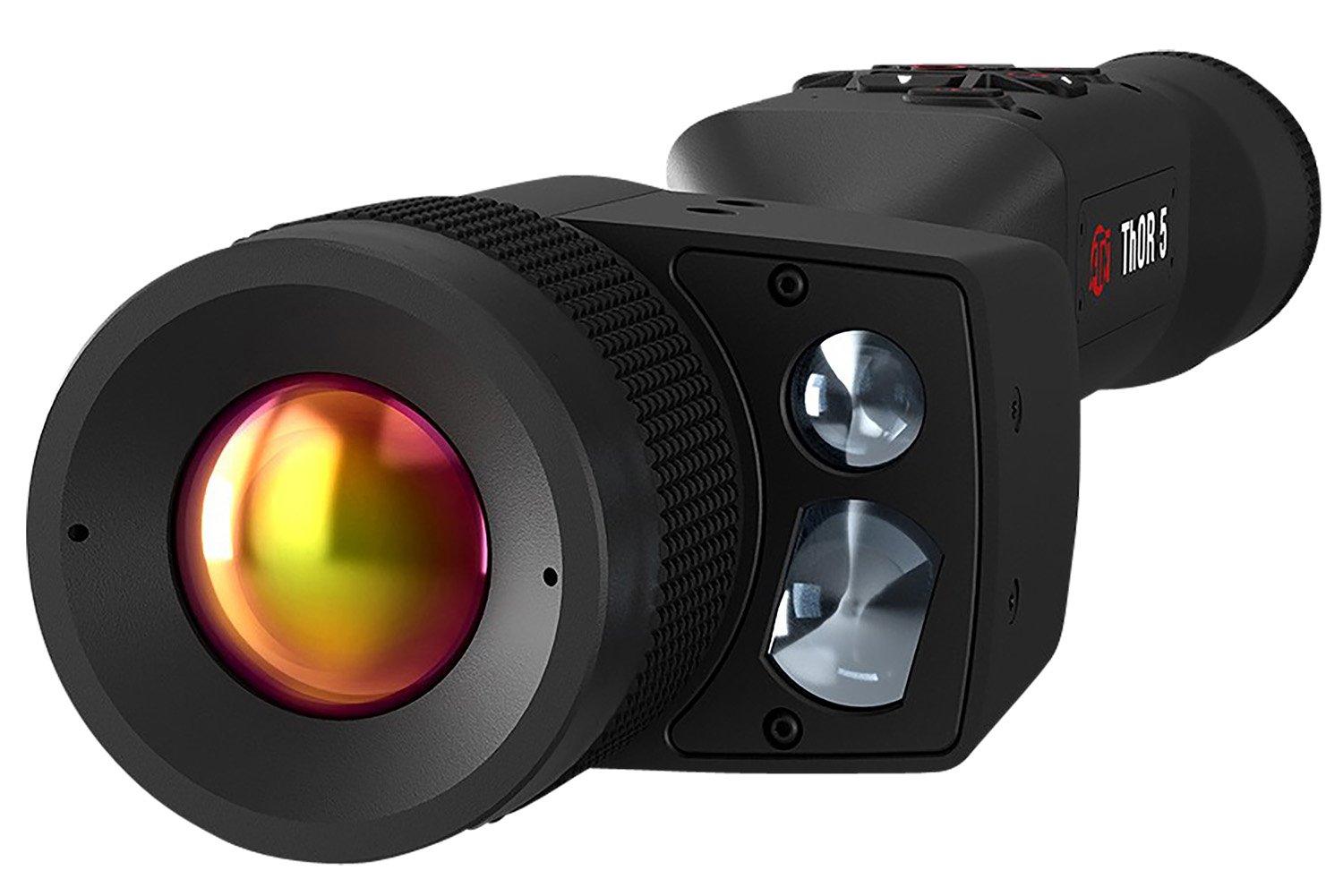 ATN Thor 5 LRF 3-24x Thermal Rifle Scope, 640x480 Sensor, 1024x768 OLED Display, Quad Core, WiFi, Bluetooth, Custom Reticles, Weather Resistant, USA Made - ATN