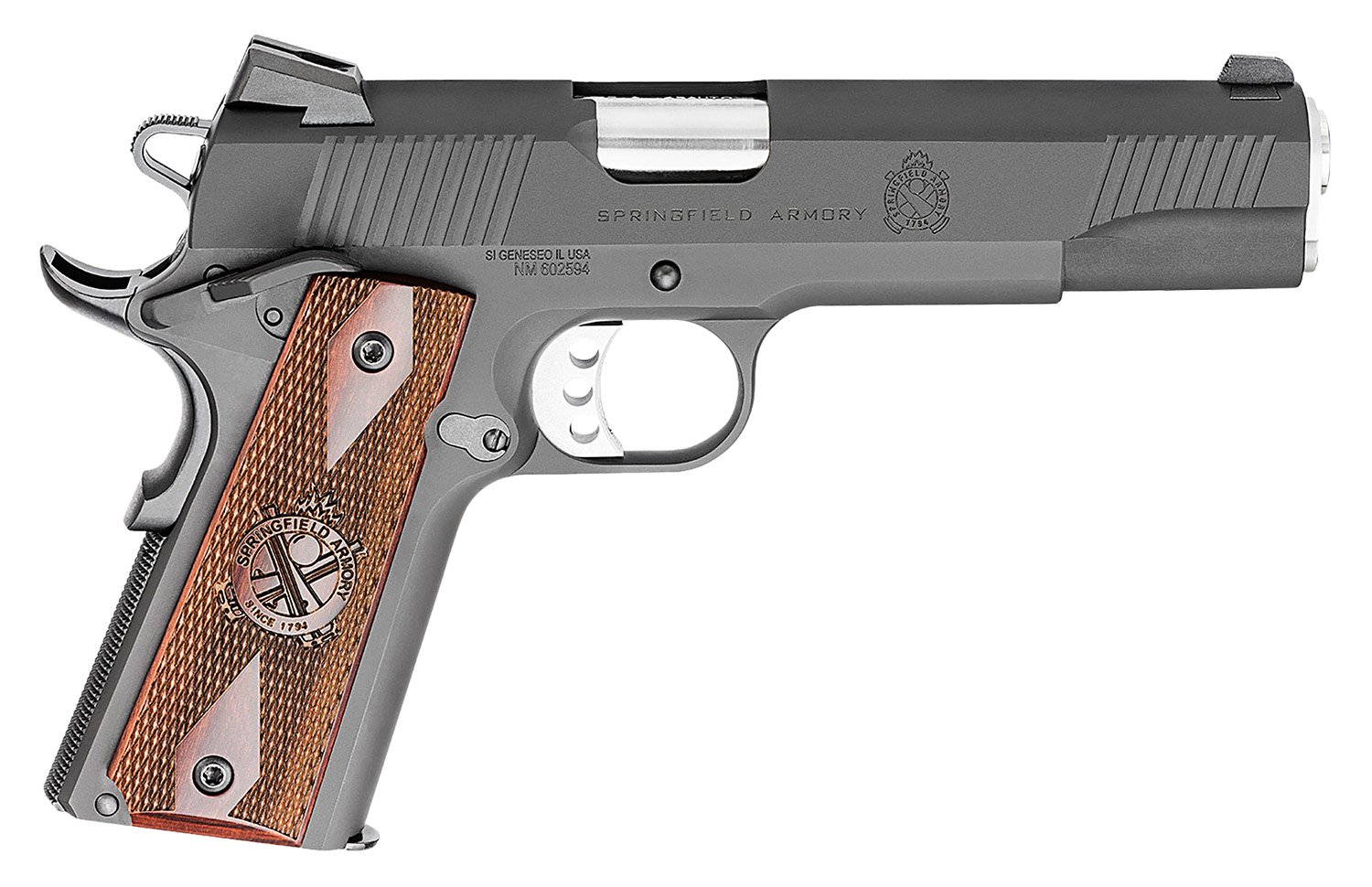 Springfield Armory 1911-A1 45 ACP 5 in Barrel Parkerized 7+1 Single Action - Springfield Armory - 45 ACP