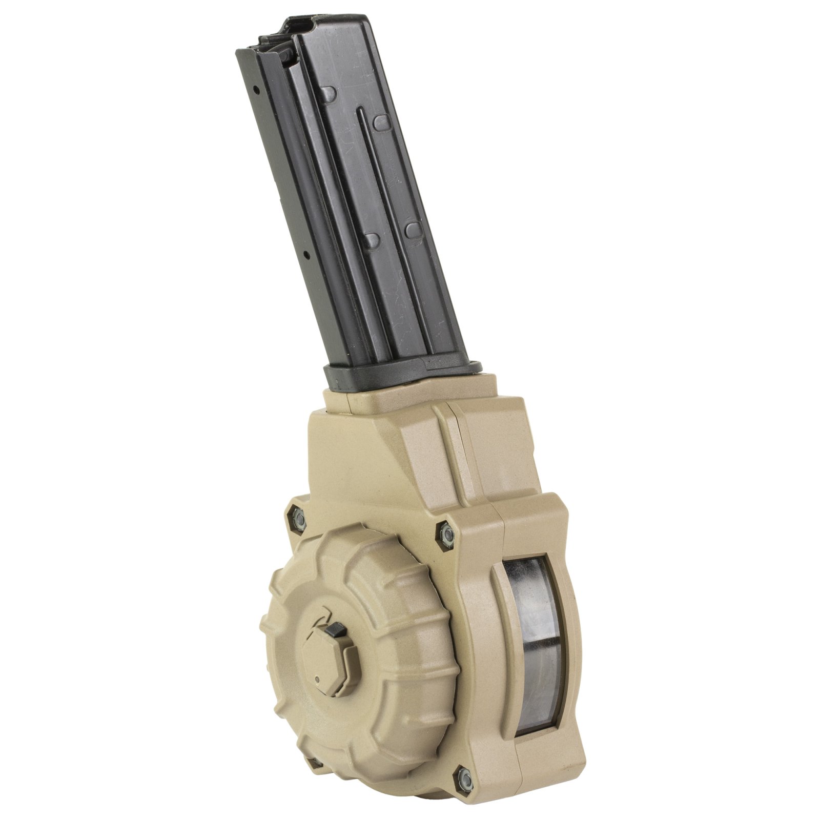 Buy ProMag DRM-A76-FDE 5.7x28mm 55-Round Drum Magazine, Flat Dark Earth online