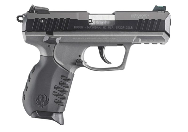 Ruger SR22 22LR 3.5in 10rd Black/Tungsten Grey Semi-Automatic Pistol (3627)
