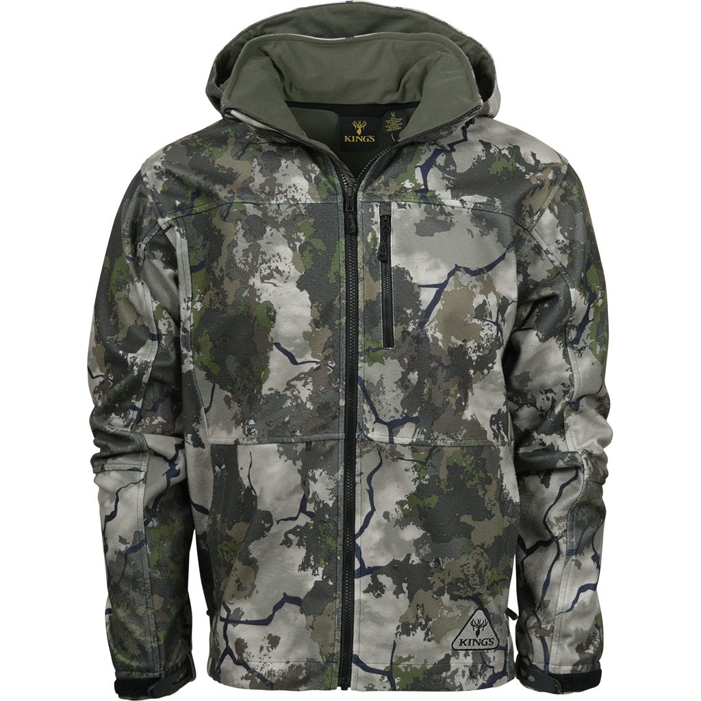 Kings KCM1650-KCU-R-M Wind-Defender Pro Fleece Jacket Medium Weatherproof