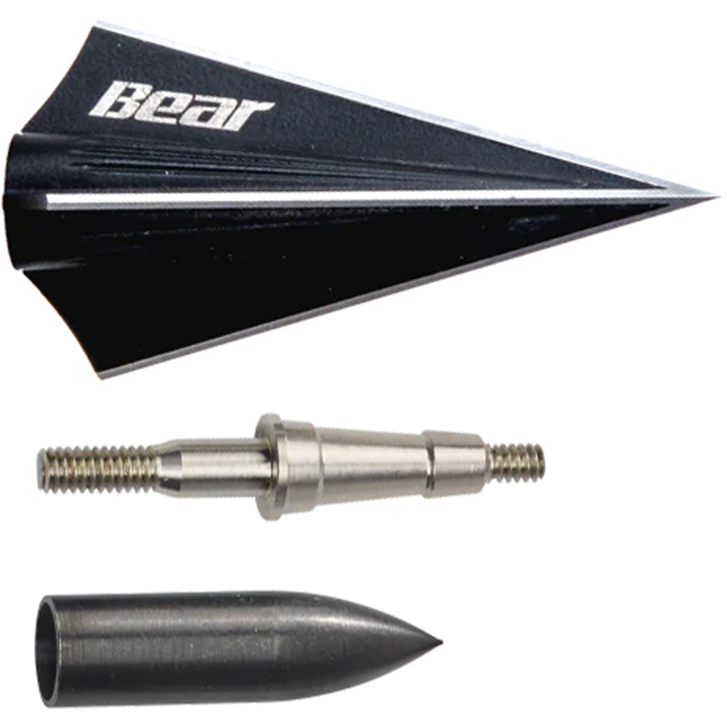 Bear ABH1753B 3 Blade Razor Head Broadhead Kit, 150-250gr, 3 Pack