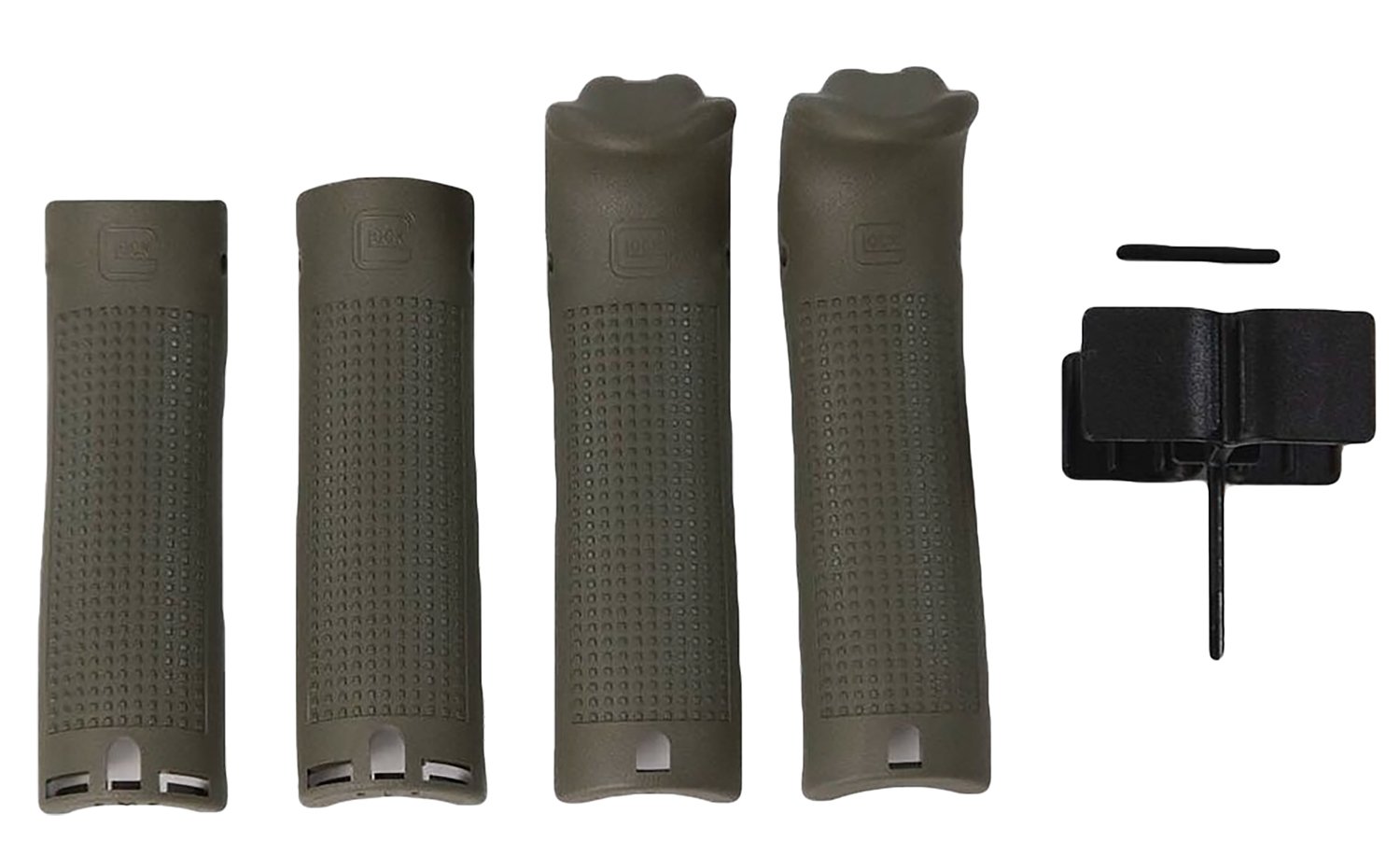 Glock 39843 Battlefield Green Polymer Backstrap/Beavertail Set - Glock