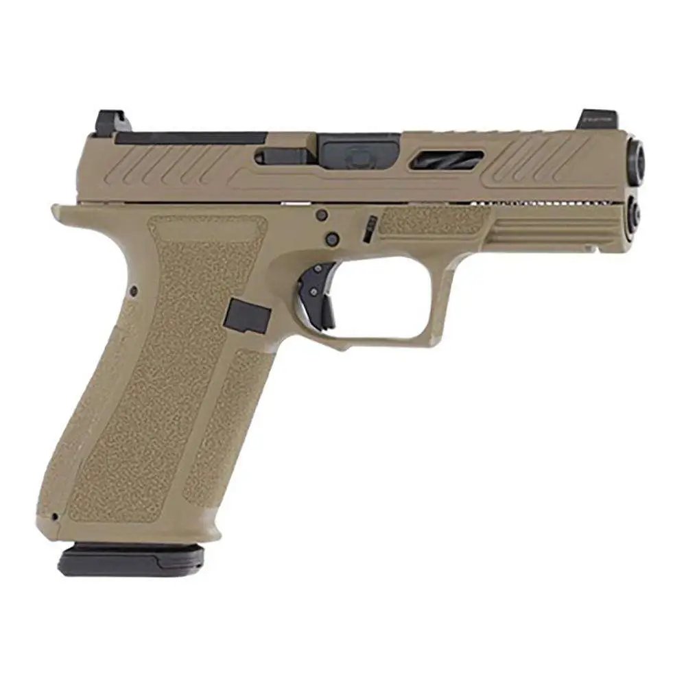 Shadow Systems XR920 Elite 9mm, 4" Barrel, Night Sights, Flat Dark Earth, 17+1 Capacity - Shadow Systems - 9mm