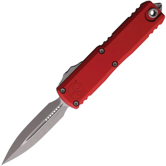 Microtech UTX-85 G4 3.1 In DE/STD/APOC Red ALU Handle