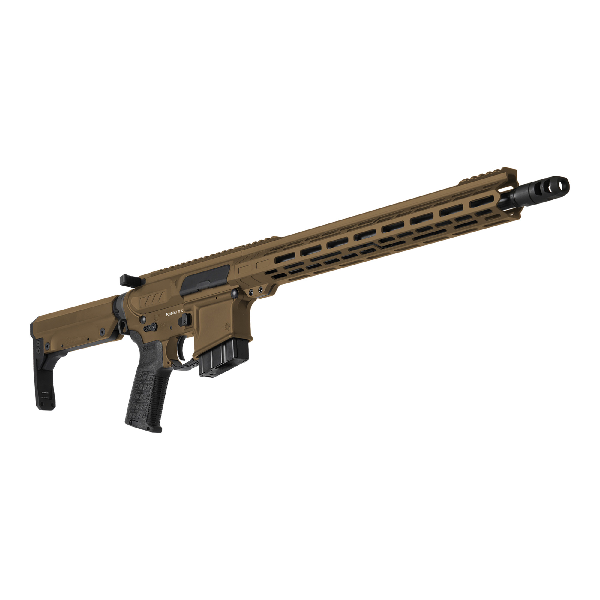 CMMG Resolute MK4 350 Legend 16.1" 10 Rounds Midnight Bronze Cerakote - CMMG - .350 LEGEND