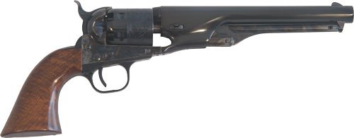 Cimarron CA050 1861 Navy .36 Cal 7.5" Blued Barrel Walnut Grip Revolver