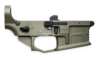 Radian R0391 ADAC-15 5.56 Stripped Lower Receiver OD Green - Radian Weapons - .223 Remington