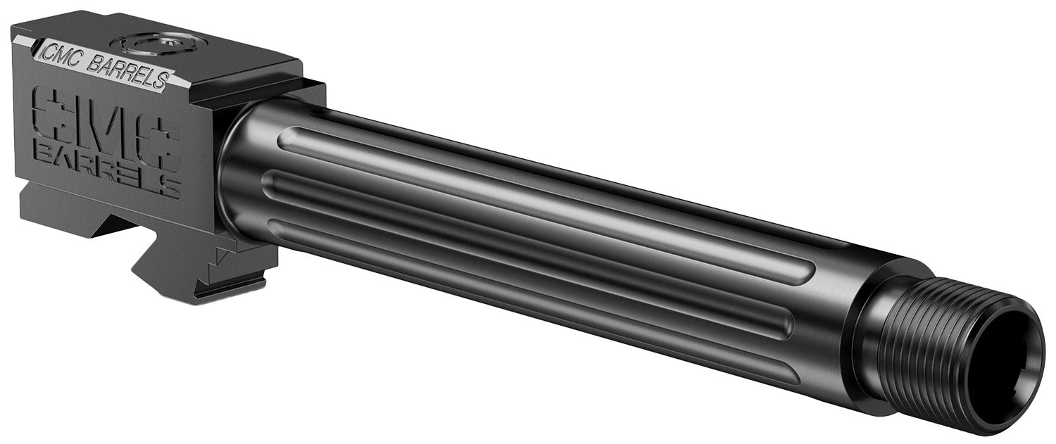 CMC Triggers Match Precision 9mm Fluted Threaded Barrel