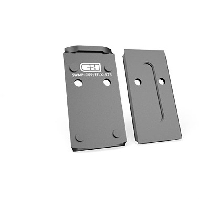 C&H PRECISION WEAPONS LEUPOLD DELTA POINT PRO MOUNTING PLATE FOR S&W M2.0 BLACK