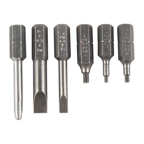 Brownells MAGNA-TIP 6 PIECE SET OF BITS FOR 1911 COMM/GOV'T/OFFC - Brownells