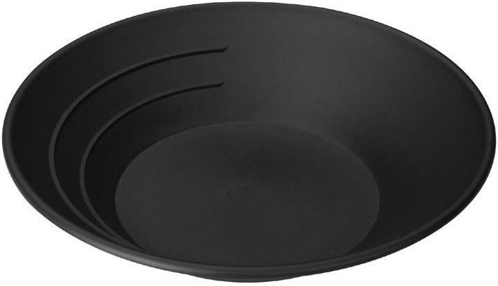 Buy S/SPORT 606 Plastic Gold Pan 10.5 In Heavy-Duty Black online