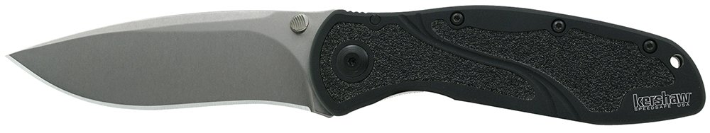 Kershaw 1670S30V Blur S30V Steel Black Folding Knife - Kershaw - DROP POINT W/RECURVE