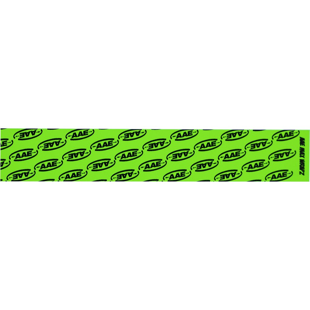 AAE MAWGR Arrow Wraps Green 12pk, Non-Coated Vinyl, 1x5.875"