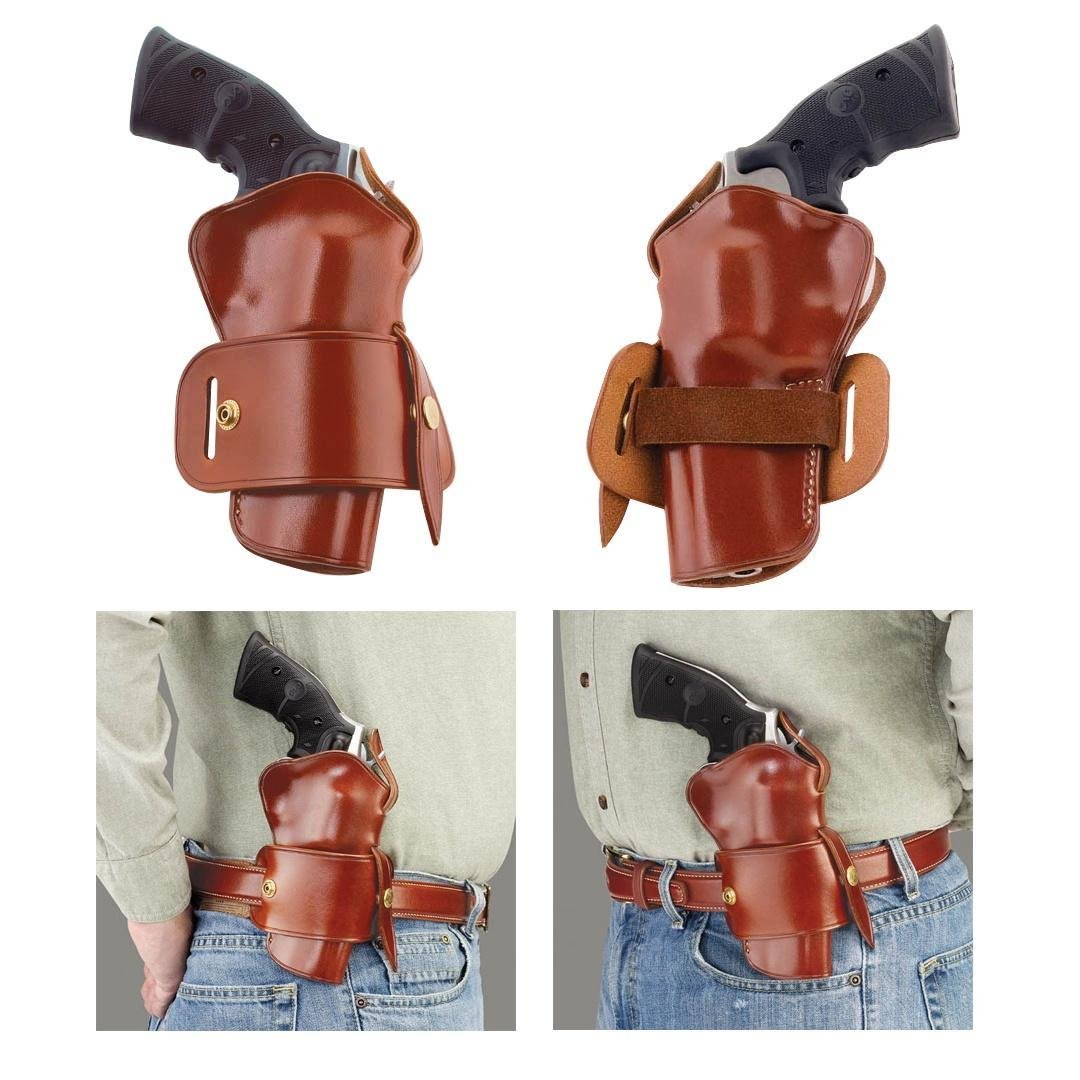 Galco WG2-126 Wheelgunner Holster S&W N Frame 29/629 4" Tan Ambidextrous