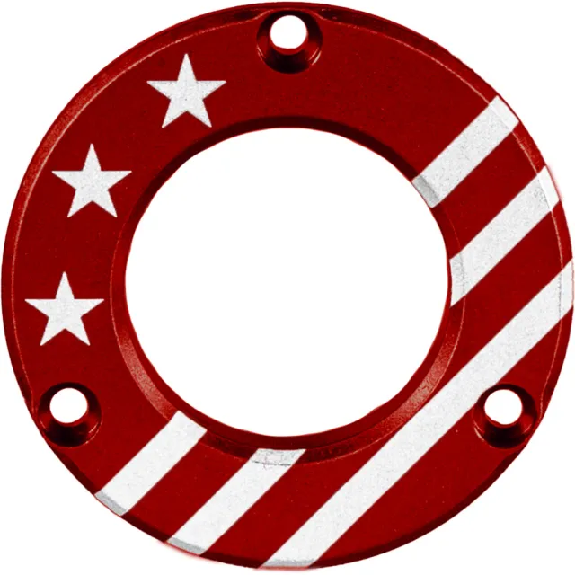 Buy Axcel ADVR-HUB-RDUSA Red Engraved Patriotic USA Driver Hubcap online