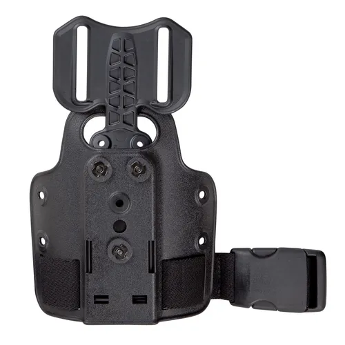 Model 6004-27 Single Strap Leg Shroud with Drop Flex Adapter (DFA) & QLS 22 - Safariland