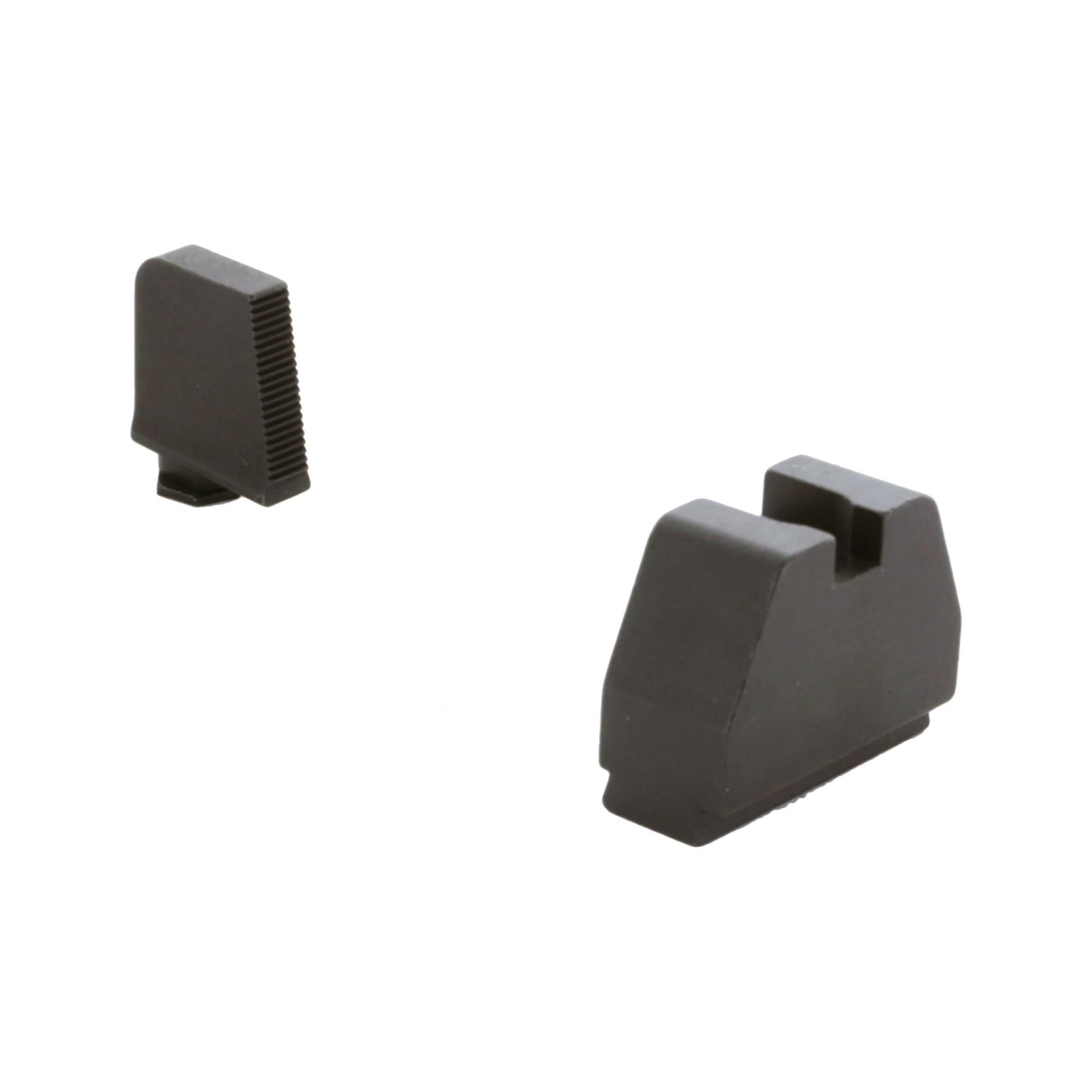AmeriGlo GL-528 8XL Tall Black Serrated Handgun Sight for Glock Models - Ameriglo