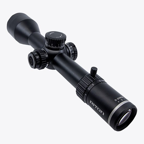 Riton Optics X7 Conquer 3-24x56 FFP Matte Black Oden Reticle 34mm