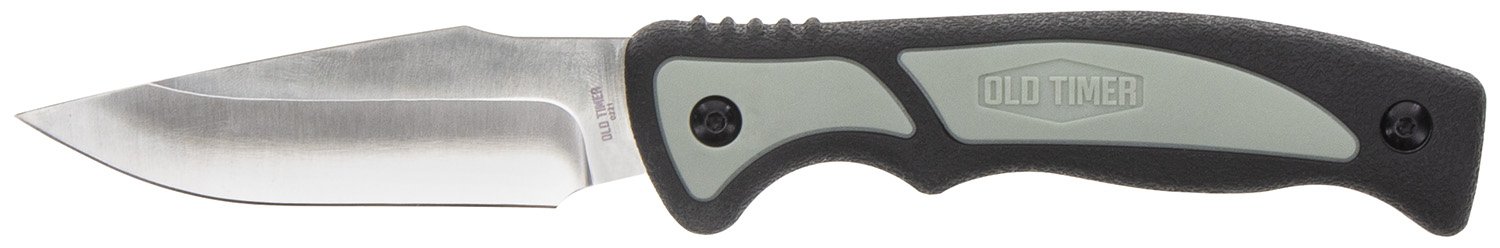 Old Timer 1137140 Trail Boss Knife 3.7 in Stainless Steel Full Tang