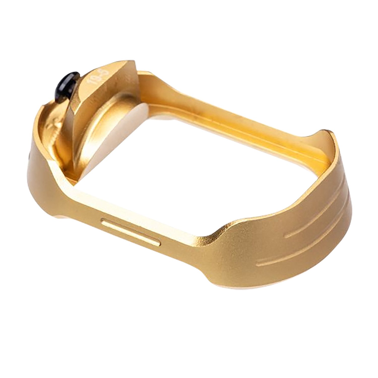 Buy Tyrant CNC TDG19G5MWGOLDBLKSCREW Glock 19 Gen 5 Gold Aluminum Magwell online