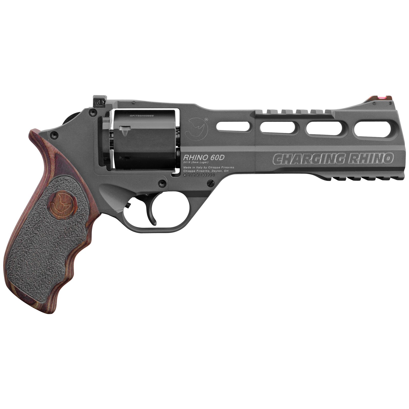 Chiappa RVLR 60DS 9mm 6" Revolver Cerakote 6RD CF340.314 - Chiappa Firearms - 9mm