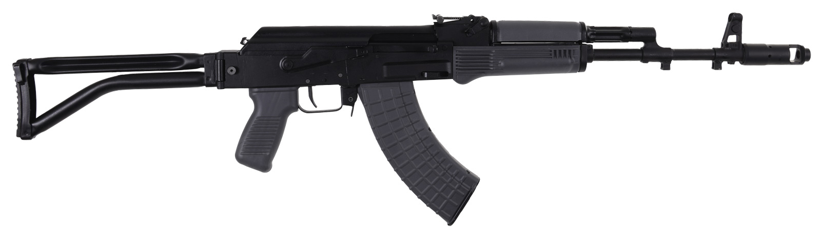 Arsenal SAM7SF84EGYM 7.62x39mm Semi-Auto Rifle, Gray, 16.3" Barrel, Folding Stock