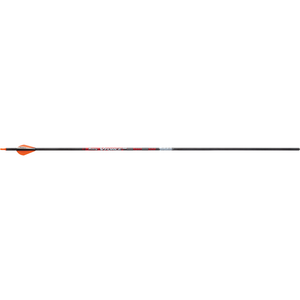 Victory VForce VFS-250FQ-6 Arrows 250 Spine 2" Vanes 6 Pack