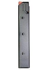 ASC AR Family Rifle Magazine Orange Follower Black Stainless Steel 9mm Luger 20/rd - Asc