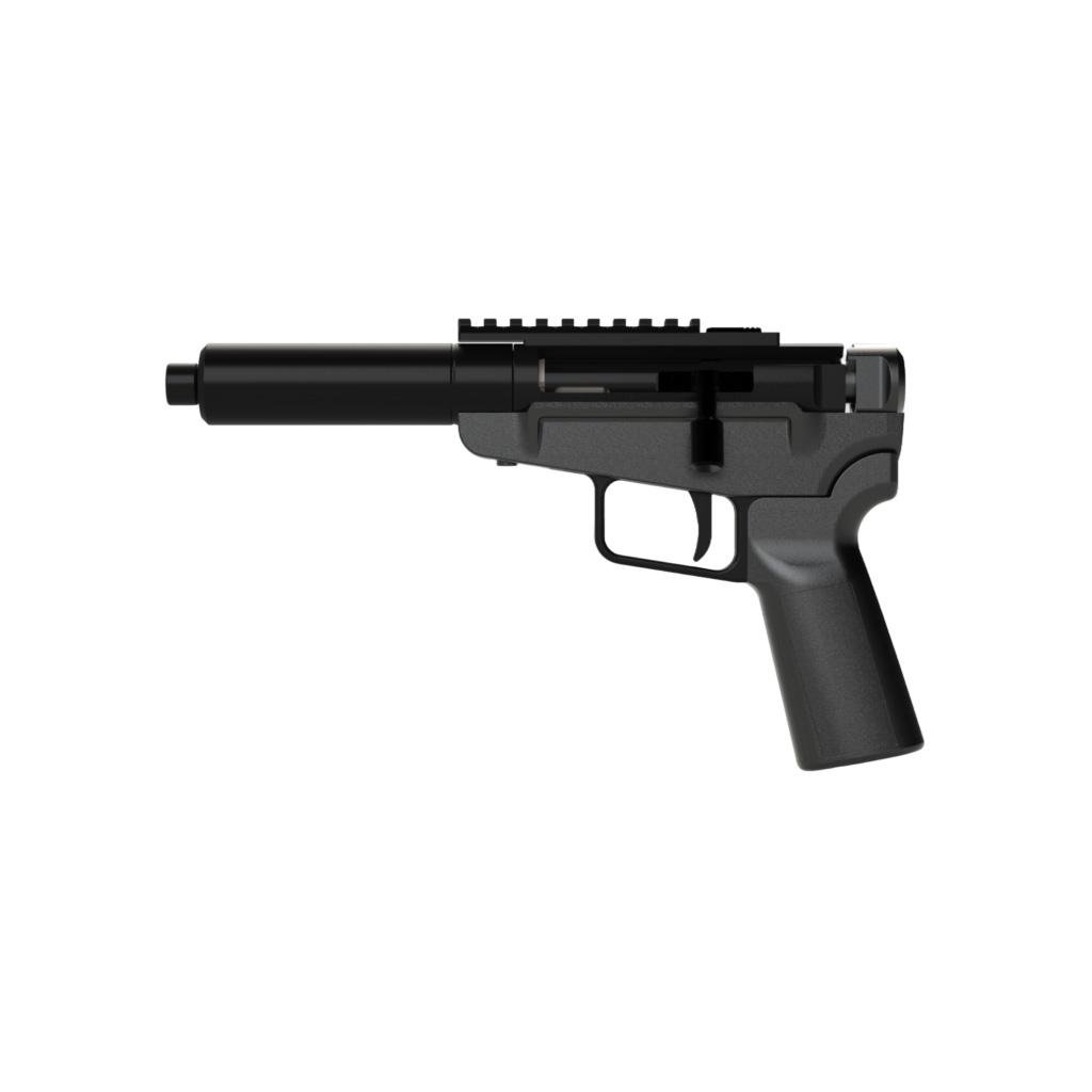 Dark Mountain Arms SA121 9mm Bolt-Action Pistol, 11.5" Barrel, Optics-Ready - DMA