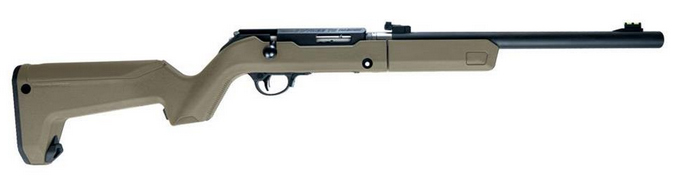 TACSOL OHRTD22WMRMBOBFDE Owyhee .22WMR Takedown Rifle, 16.5" Barrel, FDE