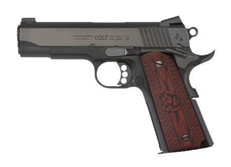 Colt Lightweight Commander 9mm 8rd Magazine 4.25 Barrel AnodizeBlued Finish